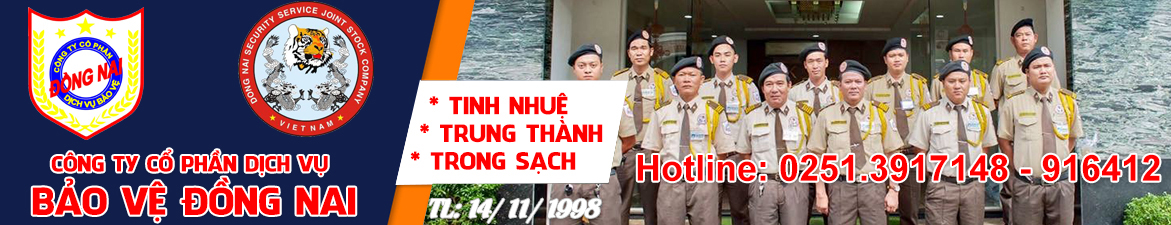 CÔNG TY CỔ PHẦN DỊCH VỤ BẢO VỆ ĐỒNG NAI